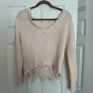 Blush Pink Sweater. Size Small. Worn once.